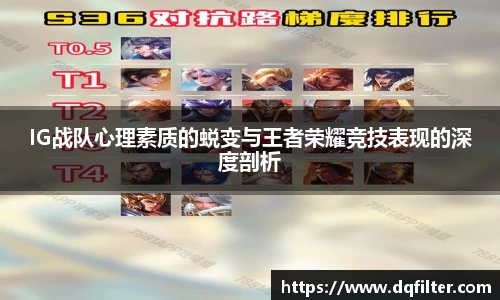 IG战队心理素质的蜕变与王者荣耀竞技表现的深度剖析